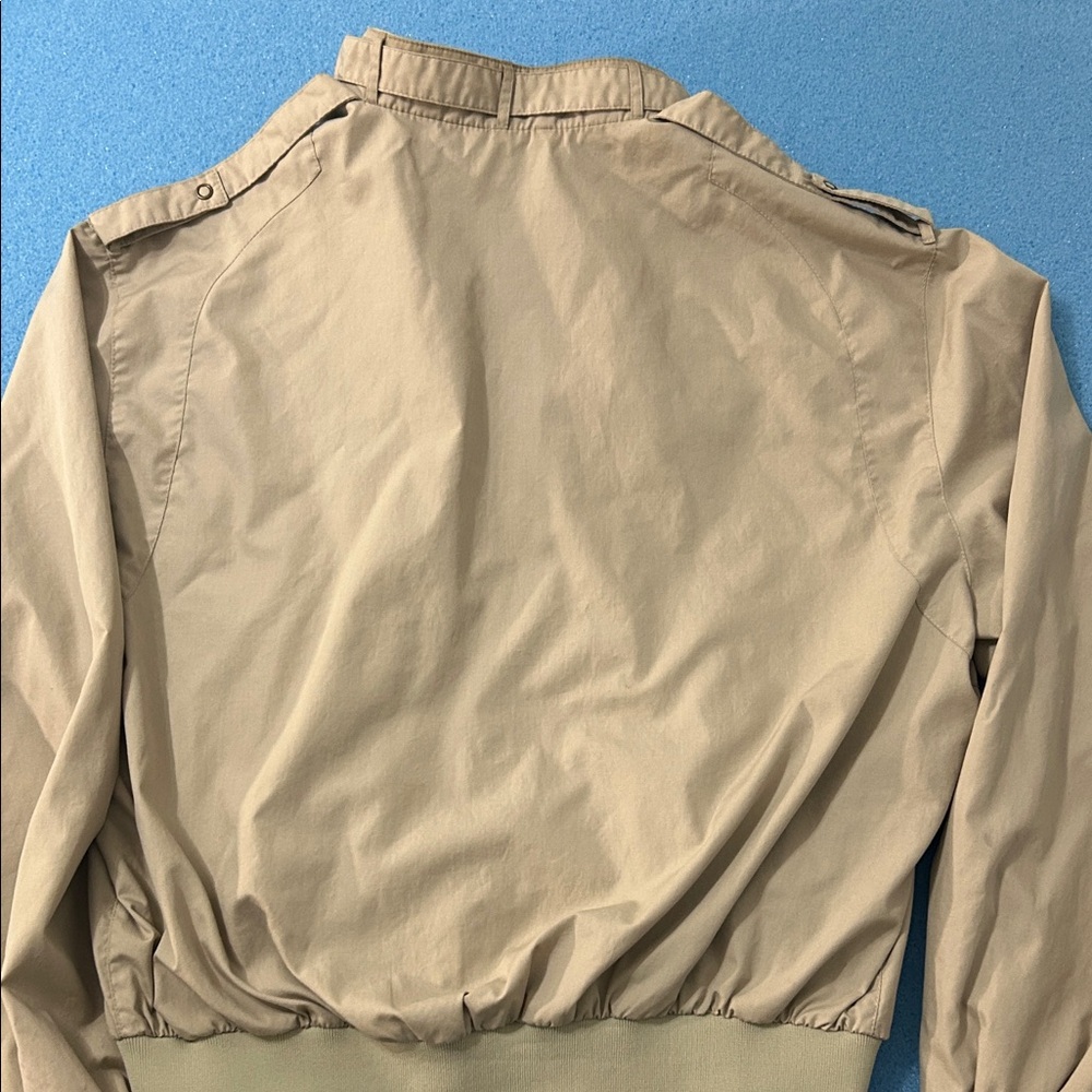 Men's Beige Members Only Jacket - Picture 3 of 7
